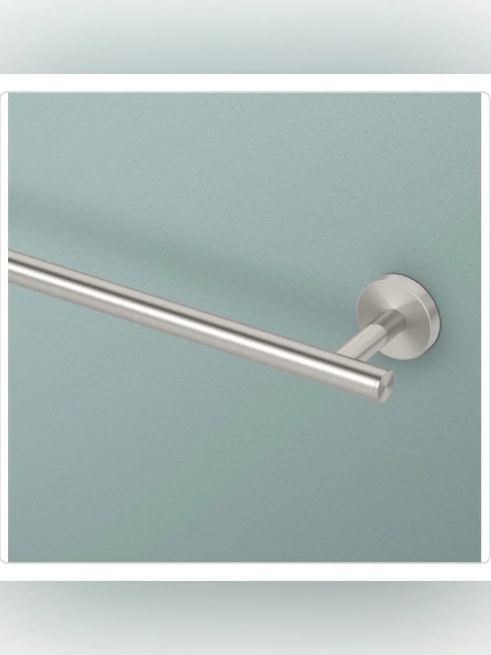 New Gatco Brushed Nickel Wall-Mounted Towel Bar 24”